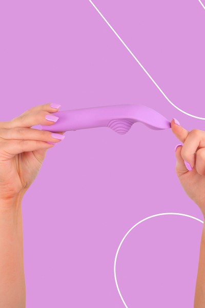 Vibro rechargeable LunaCharm violet - FairyGasm