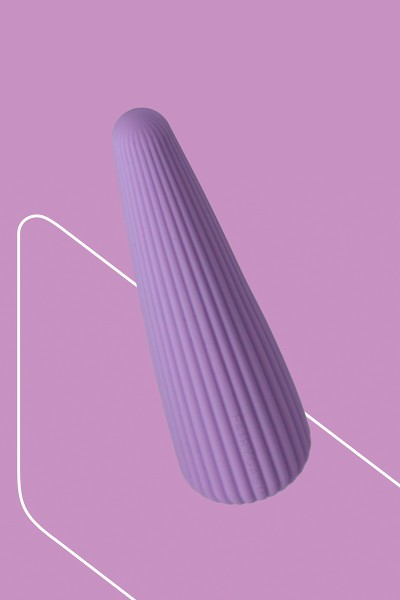 Vibro rechargeable IcyCone violet - FairyGasm