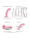 Vibro Tapping dildo wave rose