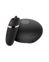 Stimulateur 2 en 1 avec langue vibrante - Rosy Gold