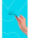Mini vibro rechargeable SilkenTouch bleu - FairyGasm