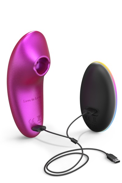 Masseur clitoridien télécommandé Dreamer Iridescent Berry - Love to Love