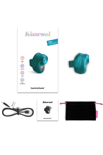 Stimulateur clitoridien Kisscool vert