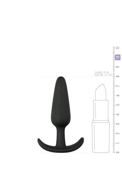 Mini plug Anchor silicone  8 x 2,1 cm - Easytoys