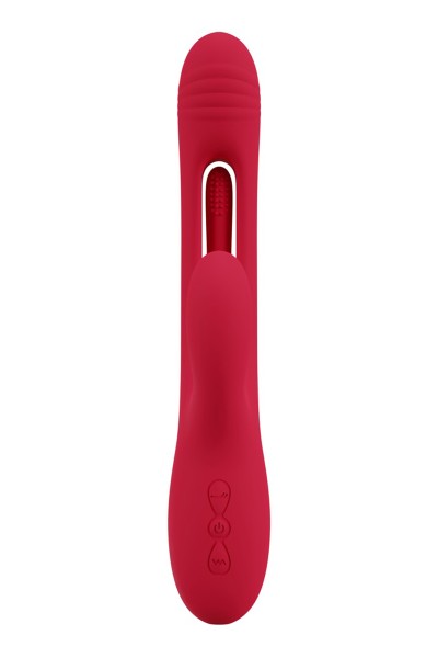 Vibro rabbit avec langue oscillante - Sweet Smile