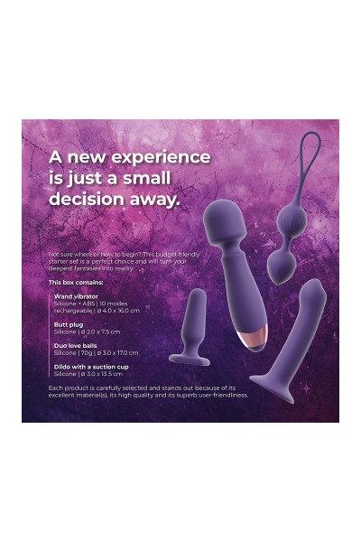 Coffret 4 sextoys pour femme - Magic Shiver