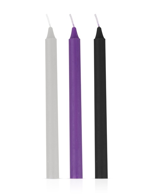 3 Bougies sensuelles Easytoys Fetish Collection