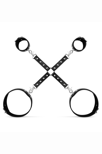Ensemble menottes et croix hogtie - Bedroom Fantasies