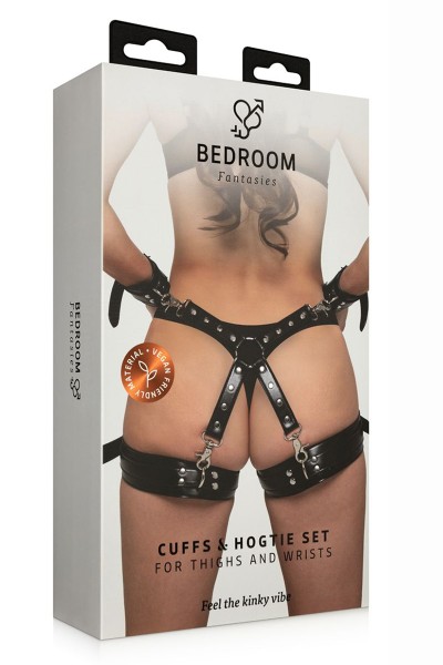 Ensemble menottes et croix hogtie - Bedroom Fantasies