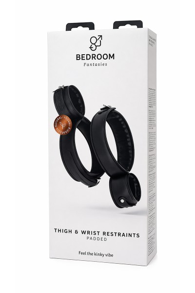 Menottes bondage cuisses et poignets - Bedroom Fantasies