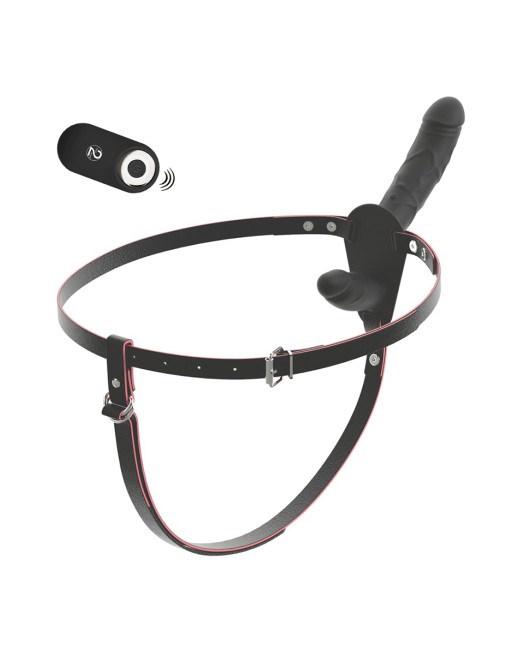 Double gode ceinture vibrant télécommandé - You2Toys