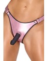 Strap-on-String avec godemiché - Bad Kitty