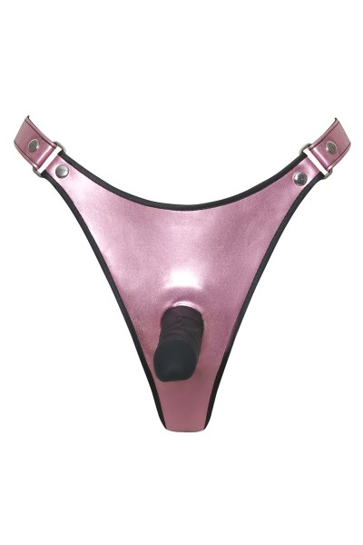 Strap-on-String avec godemiché - Bad Kitty