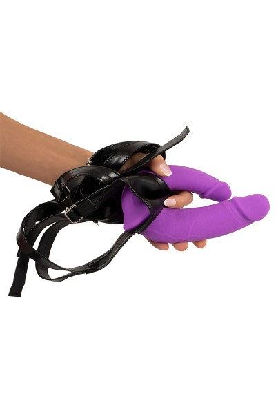 Double Strap-On ultra doux - Sweet Smile