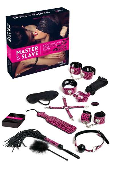 Jeu de bondage Master  Slave - rose