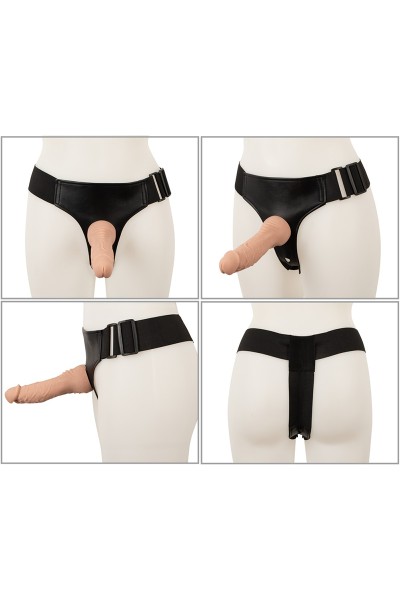 Gode-ceinture 3 dildos multi-positions - You2Toys