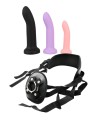 Gode ceinture avec 3 dildos inclus - You2Toys