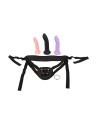 Gode ceinture avec 3 dildos inclus - You2Toys