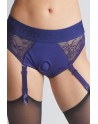 Harnais lingerie Diva bleu