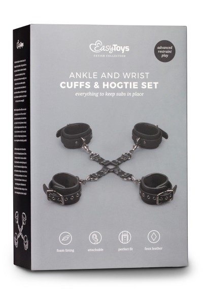 Kit d'attaches Hogtie - Easytoys Fetish Collection