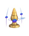 Plug anal Goldy M Fantasy Collection - SilexD