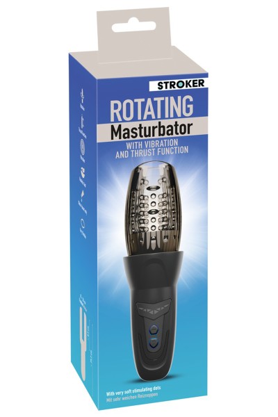 Masturbateur vibrant rotatif et va-et-vient - You2toys