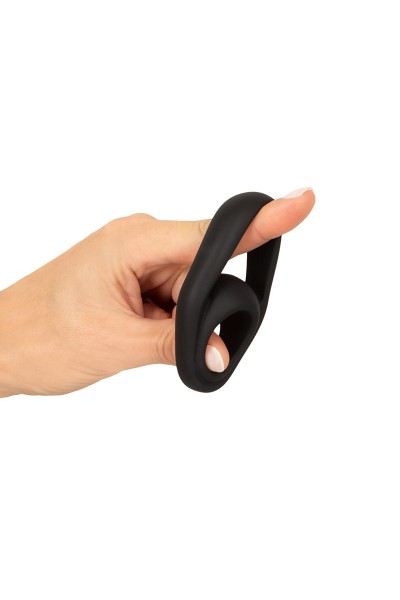 Double Cock  Ball Ring liquid silicone - Erecto