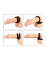 Double Cock Ring liquid silicone - Erecto