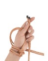 Coffret 3 cordes de bondage Premium - Rosy Gold