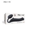 Gode ceinture strap-on noir L