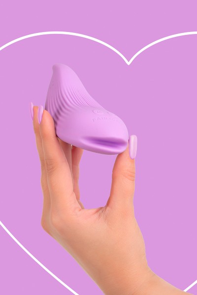 Mini vibro rechargeable DelightfulWave violet - FairyGasm