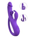 Vibro Rabbit avec tickler flexible - Sweet Smile