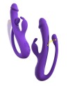 Vibro Rabbit avec tickler flexible - Sweet Smile