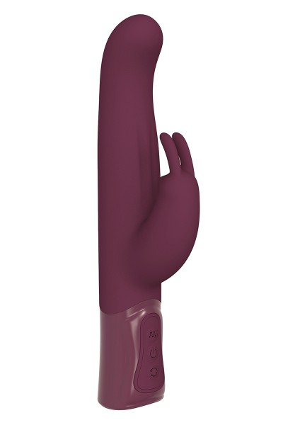 Vibro Rabbit rotatif triple stimulation XXL - She.E.O
