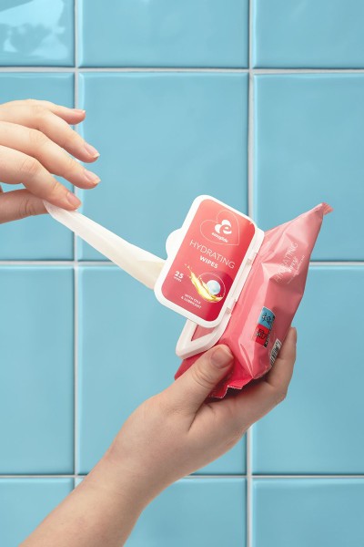 25 lingettes hydratantes avec lubrifiant et huiles - EasyGlide