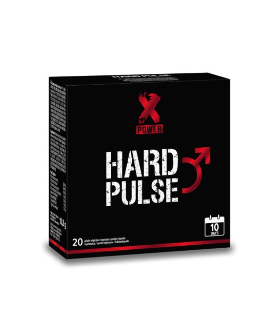 Stimulant sexuel masculin Hard Pulse 20 gélules