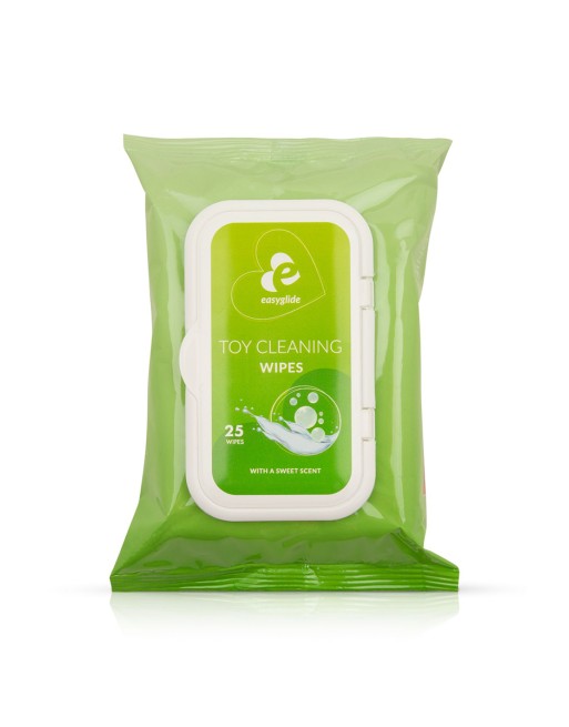 25 lingettes Lingettes nettoyantes pour sextoys - EasyGlide