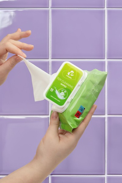 25 lingettes Lingettes nettoyantes pour sextoys - EasyGlide