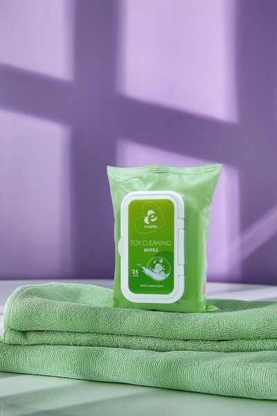 25 lingettes Lingettes nettoyantes pour sextoys - EasyGlide