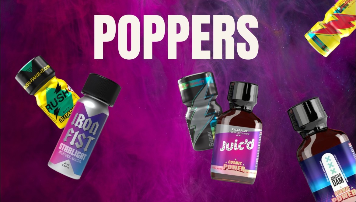 Poppers : plaisir intense et sensations décuplées avec ORGASM ONLY